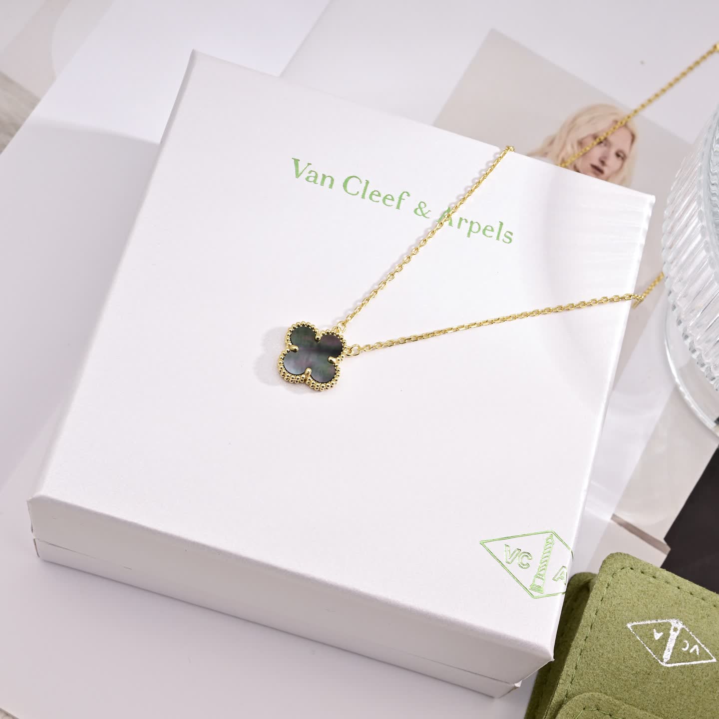 Van Cleef & Arpels Magic Alhambra Clover Necklaces